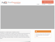 Tablet Screenshot of nextgenguesthouse.in